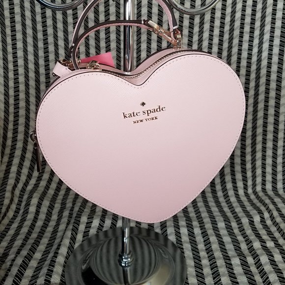 MAKE A REASONABLE OFFER chalk pink kate spade love shack crossbody new with tag - Picture 3 of 5